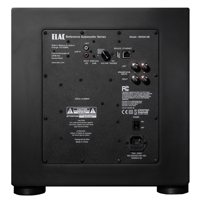 Elac Varro RS500 10" - Satin Black