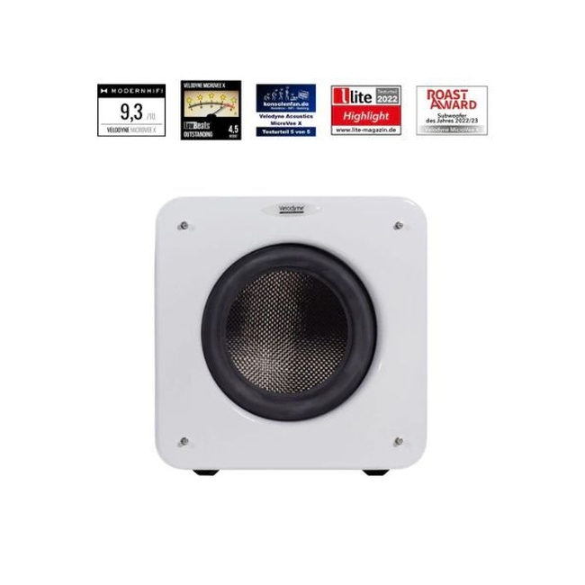Velodyne Acoustics MicroVee X Active Subwoofer 6,5'' White
