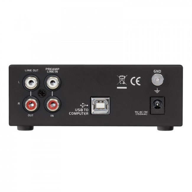 Dynavox USB-Phono UPR-2.0 Black --204925--