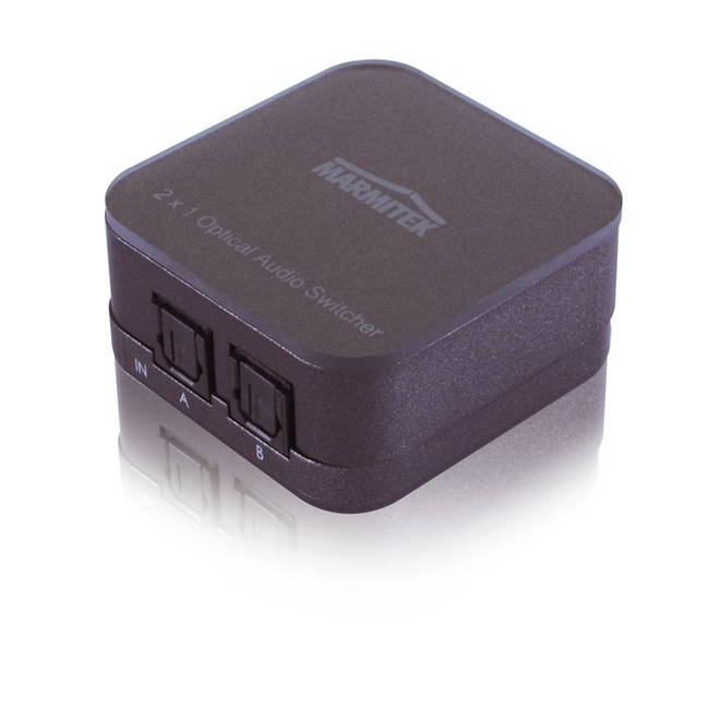 Marmitek Connect TS21 Toslink Switch 2 in / 1 out Toslink