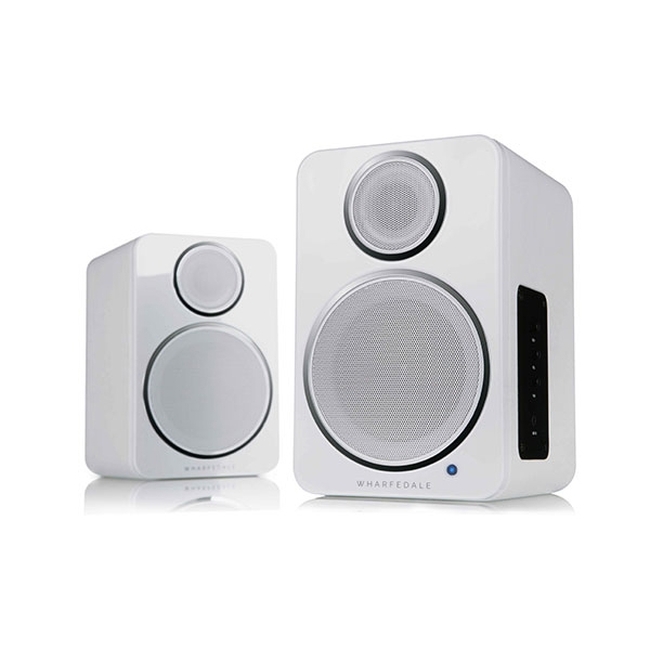 Wharfedale DS-2 Ασύρματο Αυτοενισχυόμενο Ηχείο Bluetooth White (Ζεύγος)
