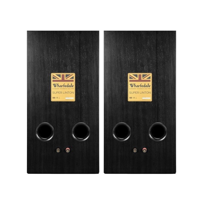 WHARFEDALE Super Linton Black Veneer Ηχεία (Ζεύγος)