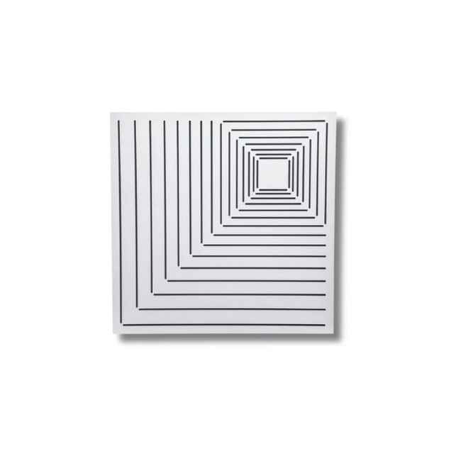 Audiodesigner Maple Pattern White Ηχοαπορροφητικά πάνελ 50x50x5 cm / 0.25 τ.μ. (Τεμάχιo)