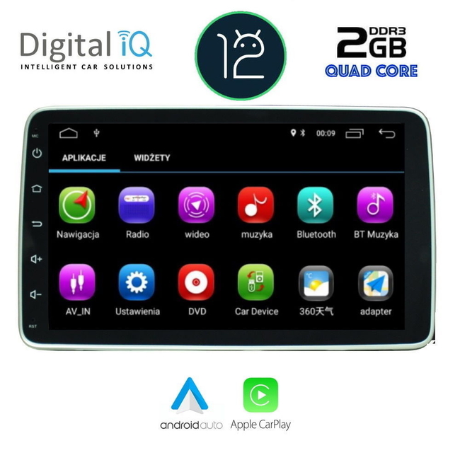 DIGITAL IQ X356M_CPA (9'' DECK) MULTIMEDIA for FIAT TIPO mod. 2019>