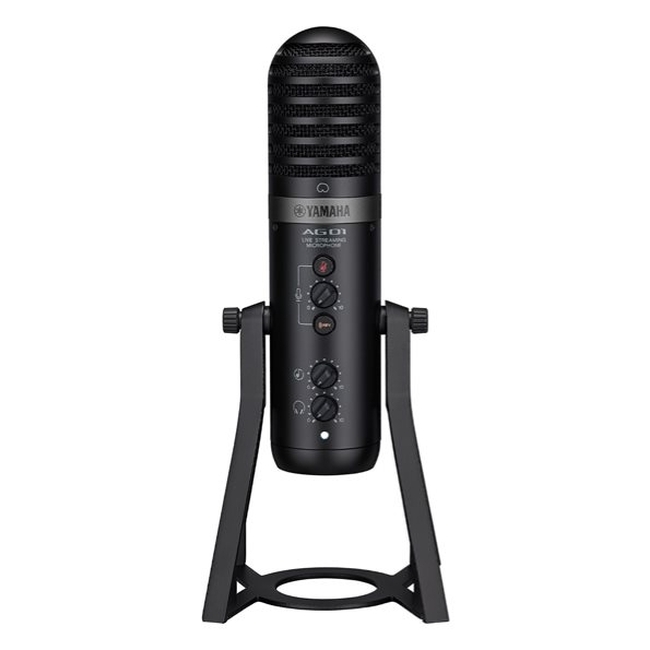 Yamaha AG-01-WH Mικρόφωνο USB Black 4957812677479