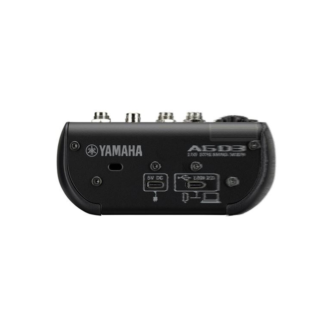 YAMAHA AG-03-MK2-B-LSPK Live Streaming Pack