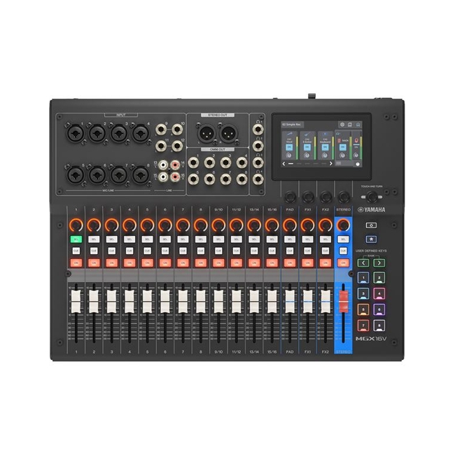 YAMAHA MGX16-V Black Ψηφιακή Κονσόλα Μίξης
