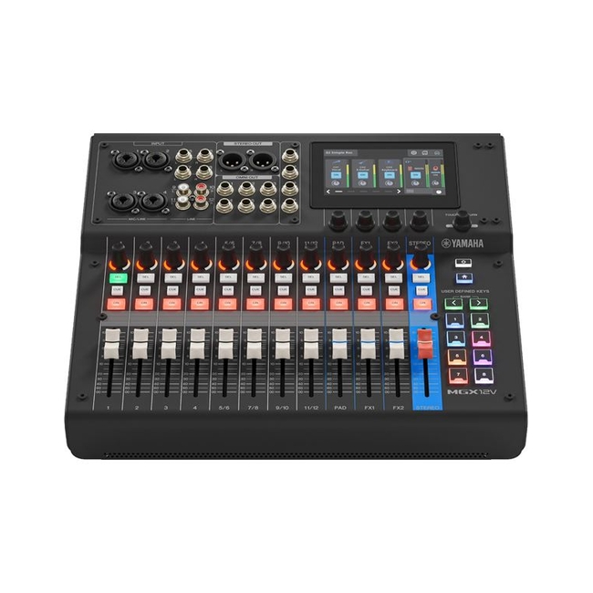 YAMAHA MGX12-V Black Ψηφιακή Κονσόλα Μίξης