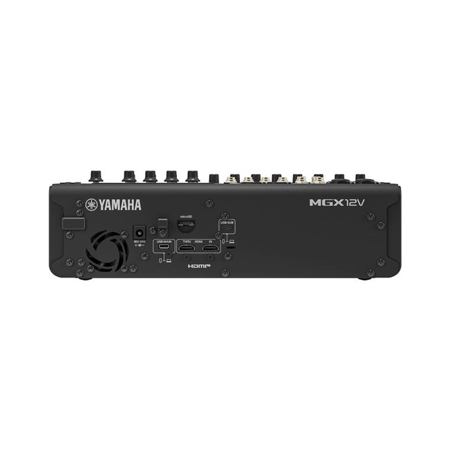 YAMAHA MGX12-V Black Ψηφιακή Κονσόλα Μίξης