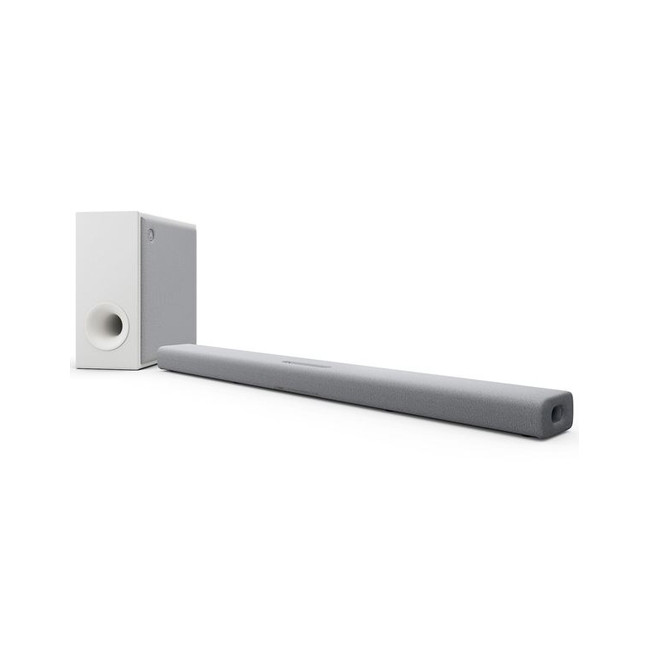 YAMAHA SR-X50A TRUE X BAR Light Grey Ηχομπάρα Dolby Atmos με Subwoofer