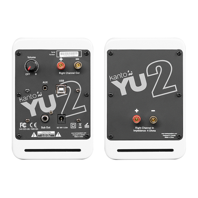 Kanto Audio YU2 Pure Matte White