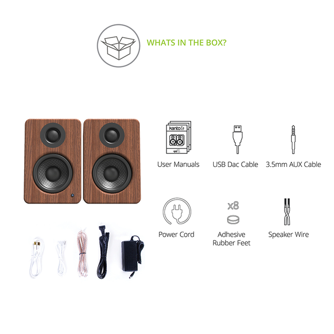 Kanto Audio YU2 Walnut