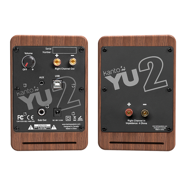 Kanto Audio YU2 Walnut
