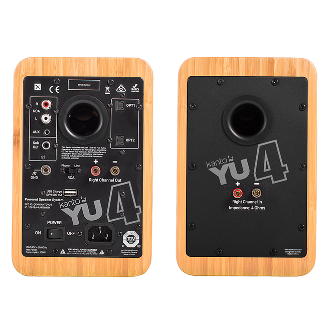 Kanto Audio YU4 Bamboo