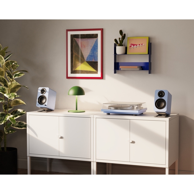 Kanto Audio Obi3 2nd Gen Ice Blue - belt drive - BT