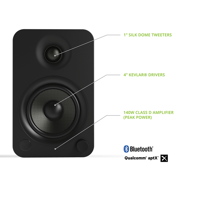 Kanto Audio YU4 Matte Black