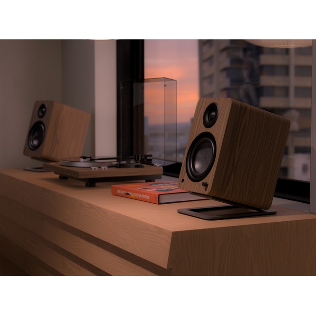 Kanto Audio Obi3 2nd Gen Walnut - belt drive - BT